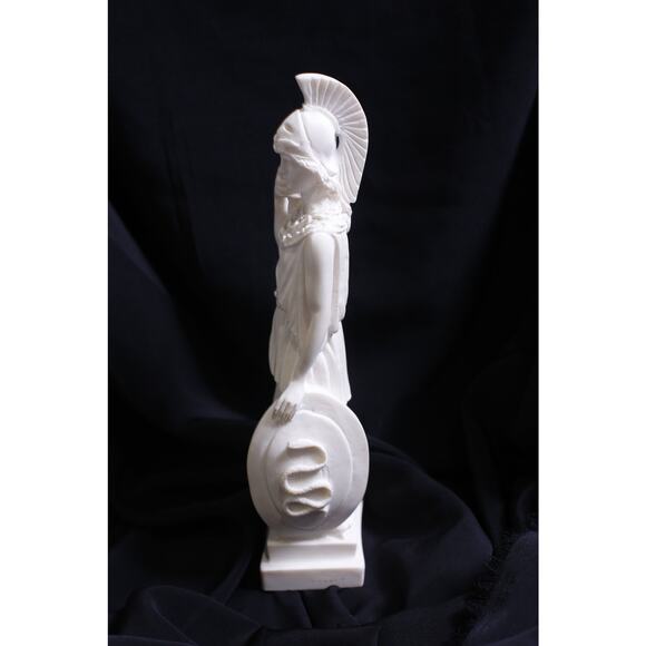 Goddess Athena, Warrior Statue, Greek Goddess, Snake Shield - Picture 2 of 4